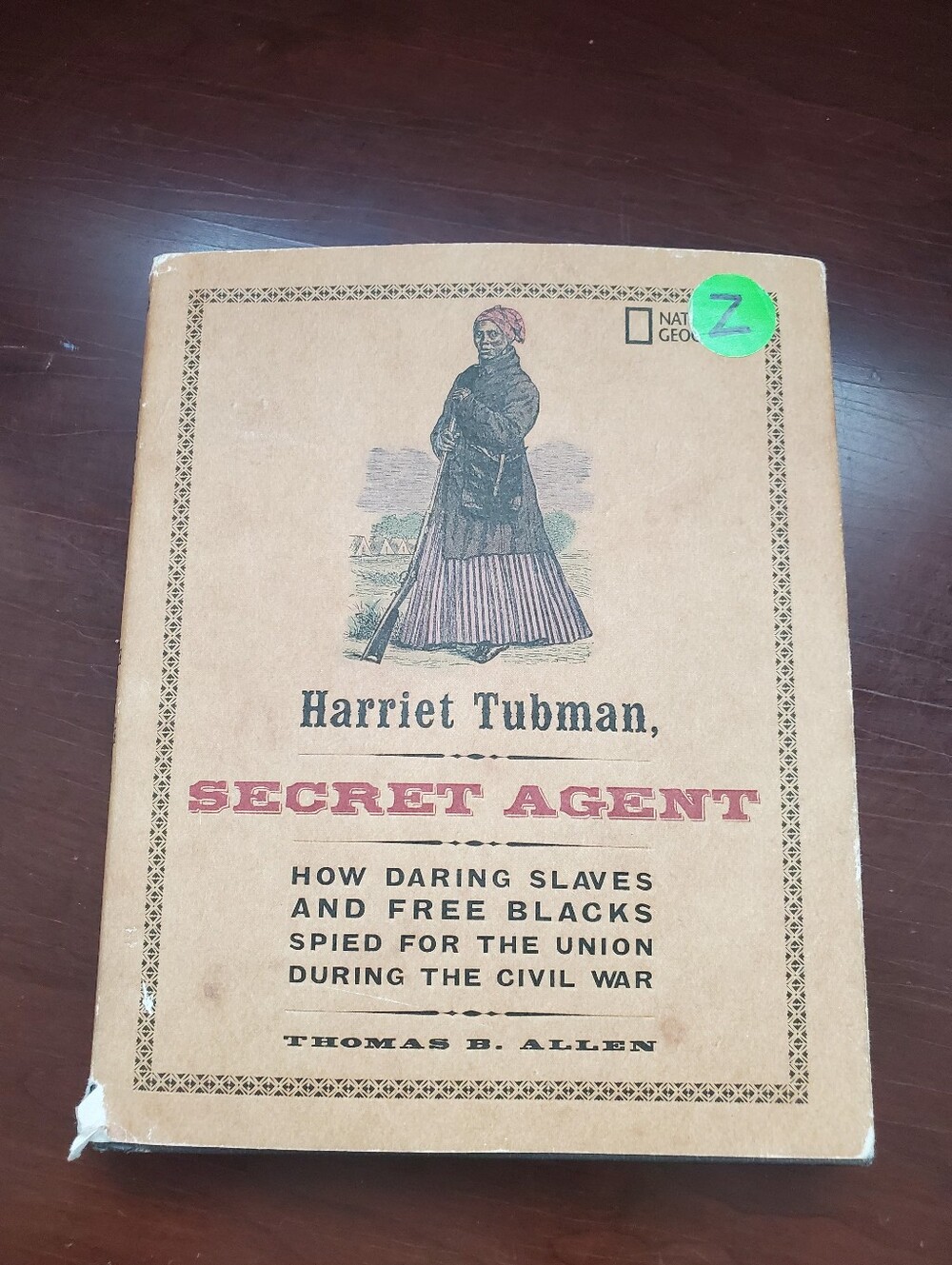 National Geographic Harriet Tubman Book - Hardcover Preowned